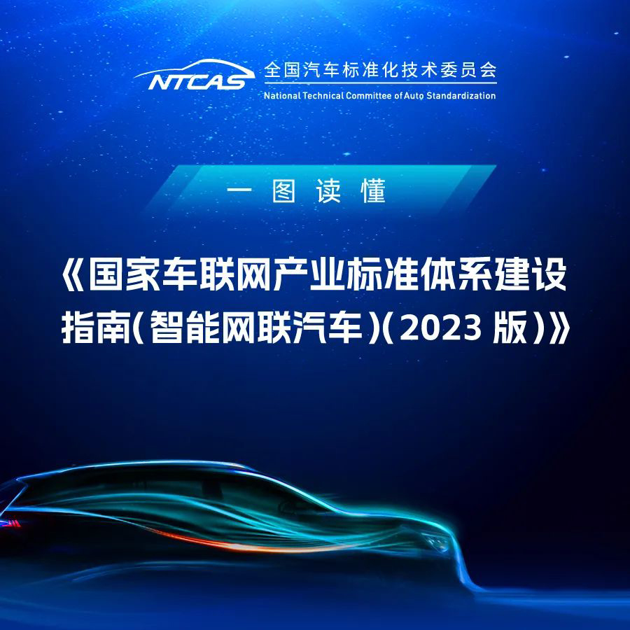 一图读懂《国家车联网产业标准体系建设指南（智能网联汽车）（2023版）》