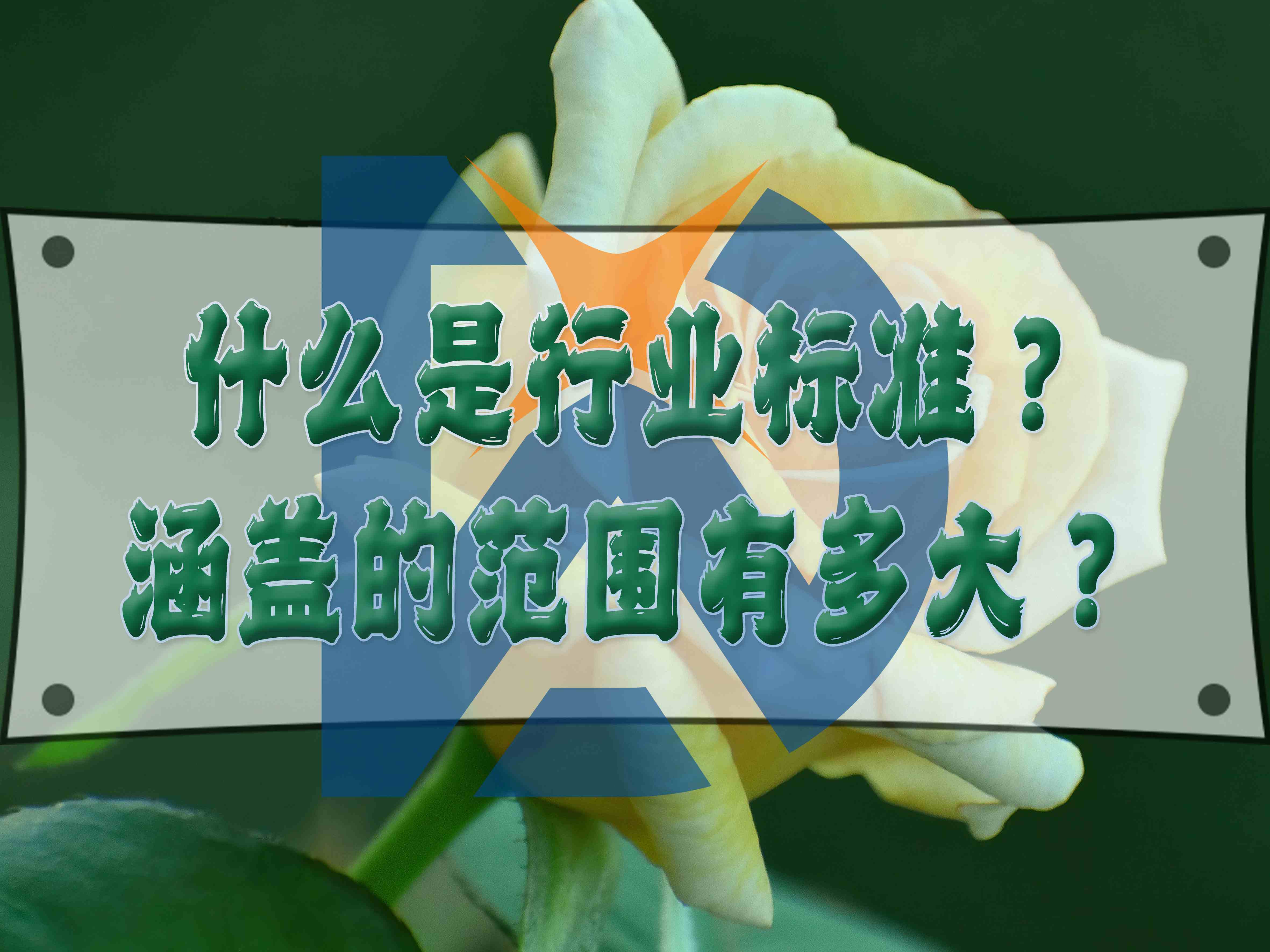 什么是行业标准？涵盖的范围有多大？