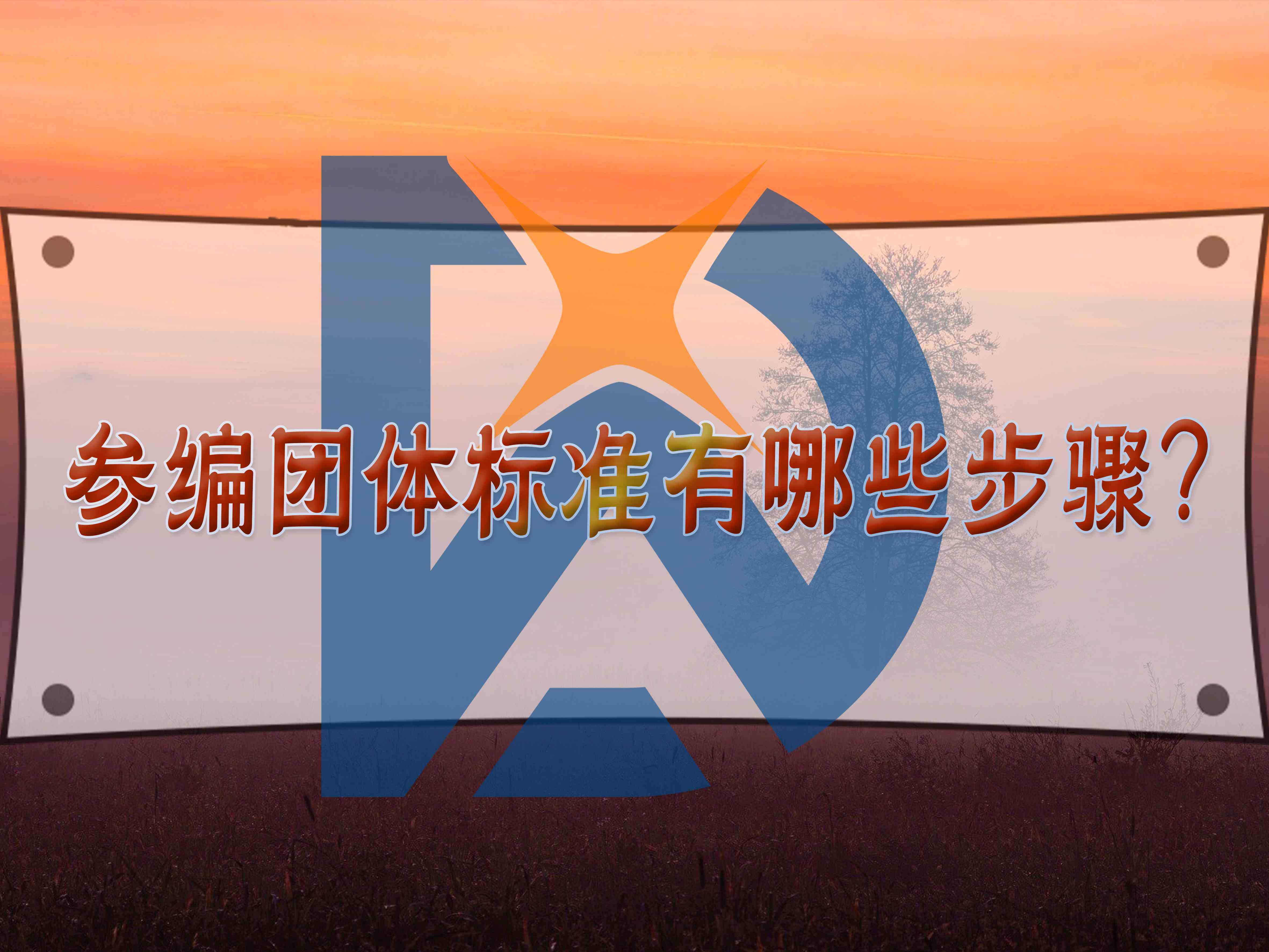 参编团体标准有哪些步骤？